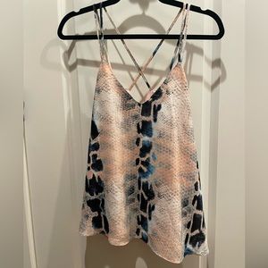 Buddy love snake skin top